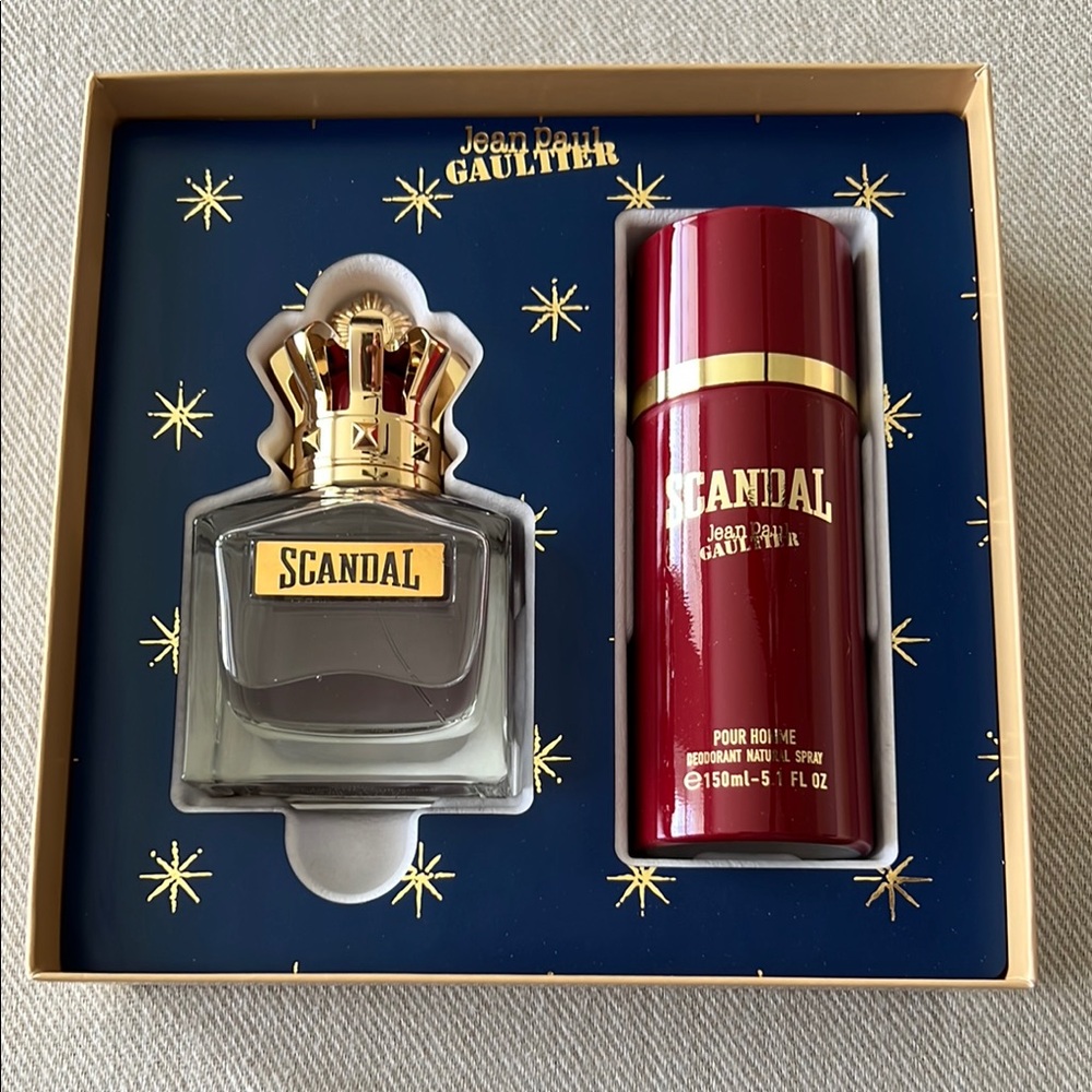 Jean Paul Gaultier Scandal Eau de Toilette and Deodorant Pour Homme Bundle